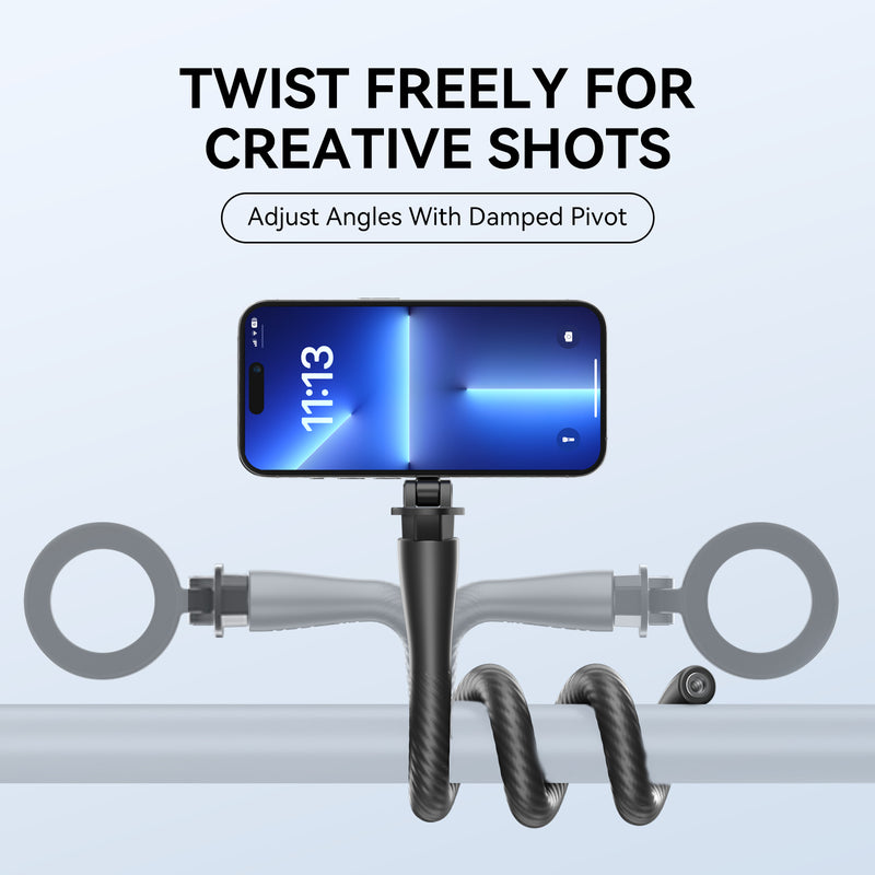 Mobile phone flexible holder