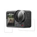 TELESIN HD Protective Film Set for DJI ACTION 3/4 TELESIN