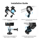TELESIN Handlebar Clamp Ring Mount