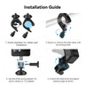 TELESIN Handlebar Clamp Ring Mount