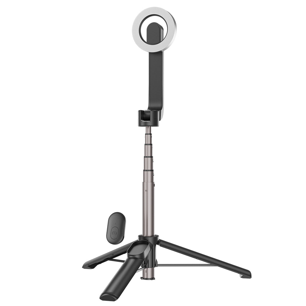 Bastone Selfie Con Treppiede E Telecomando Bluetooth – Portatile Per IPhone, Samsung E Altri - Foto 1