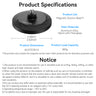 TELESIN Magnetic Base Steering Bracket for Insta360 GO 3