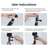 TELESIN Magnetic Quick Release Adapter Set