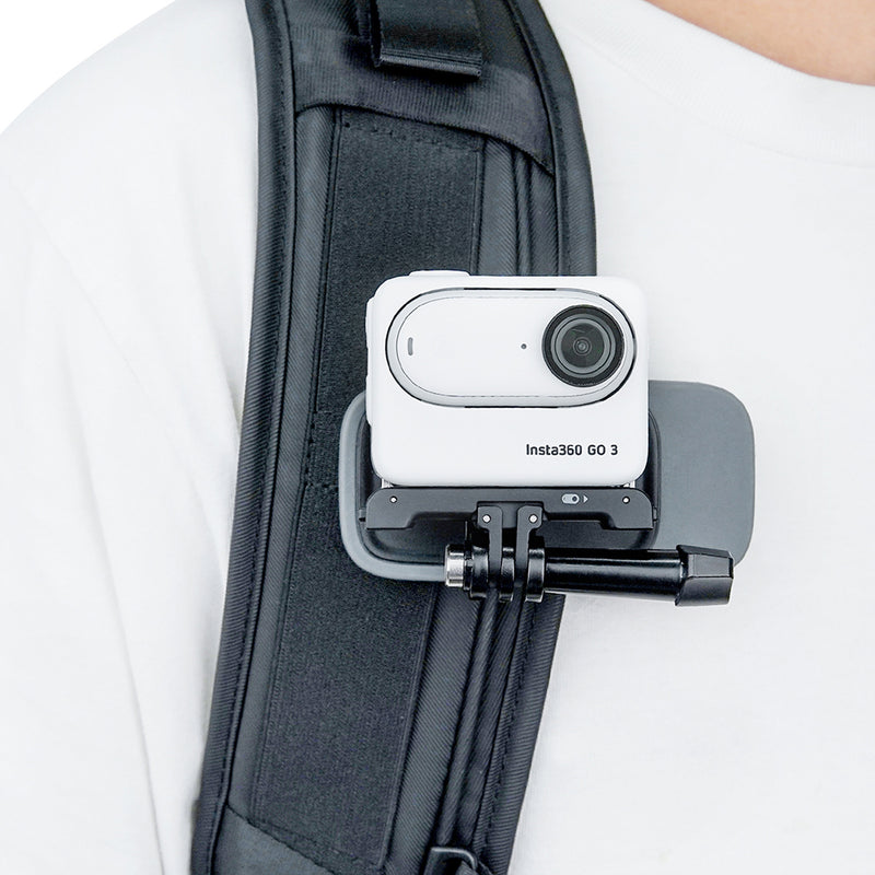TELESIN Magnetic Universal Backpack Clip for Insta360 Go3