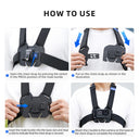 TELESIN Vest Chest Strap for Action Cameras