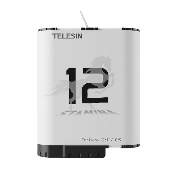 Stamina Battery for GoPro Hero 9-12 TELESIN