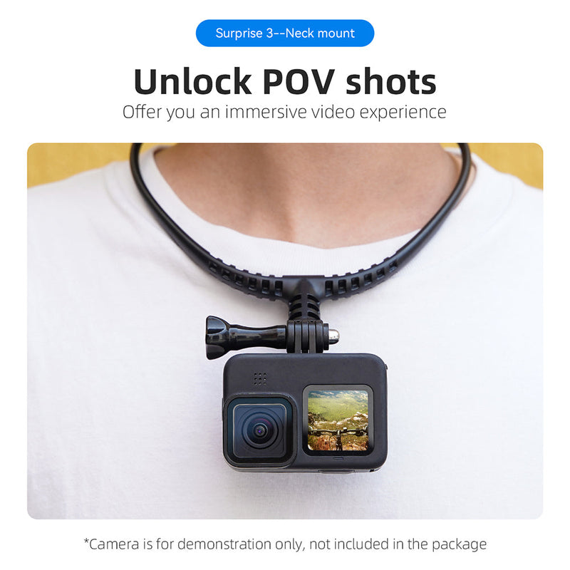 TELESIN Action Camera Accessories Kit for Beginner TELESIN