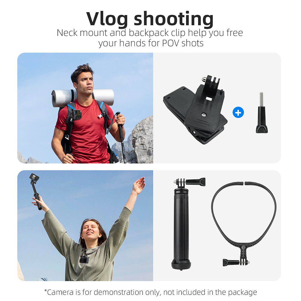 TELESIN Starter Kit for GoPro
