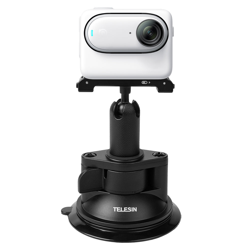 TELESIN Suction Cup Base for Insta360 GO 3