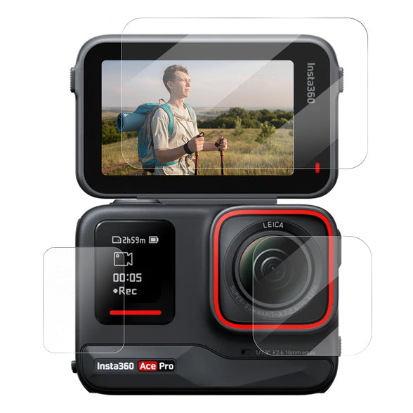 TELESIN Tempered Film for Insta 360 Ace Pro/ Ace TELESIN
