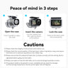TELESIN Waterproof Case for DJI OSMO ACTION 3/4
