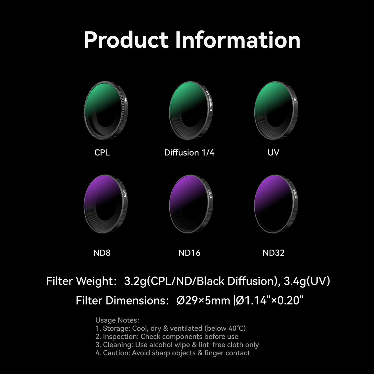 lens filters