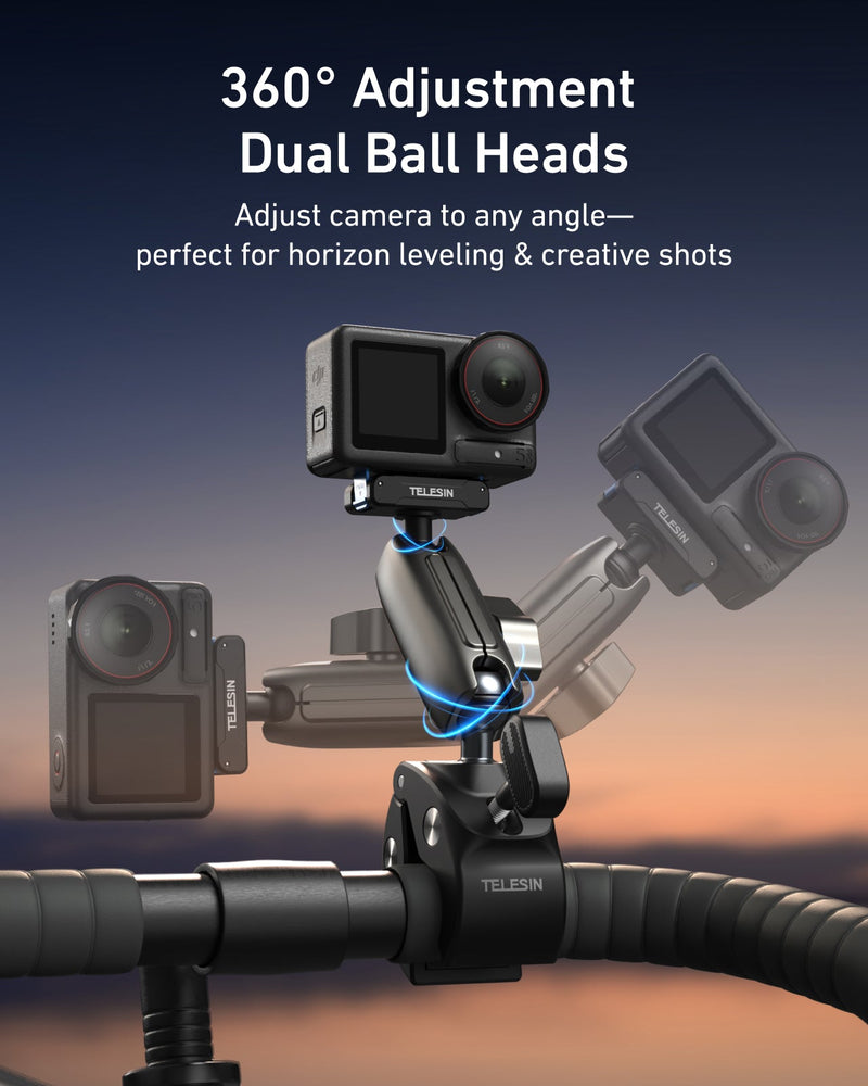 Aluminum Alloy Camera Clamp Mount telesinstore