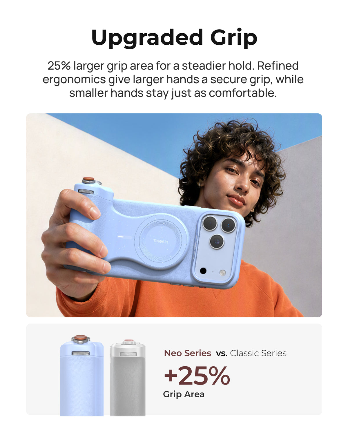 Telesin Master Grip Neo Kit for iPhone 18 Pro Series