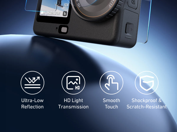 Telesin AR Tempered Glass Screen Protector for DJI Osmo Action 6