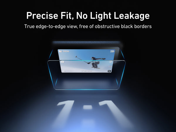 Telesin AR Tempered Glass Screen Protector for DJI Osmo Action 6