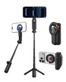 Telesin 4-in-1 Magnetic Selfie Stick with Carabiner