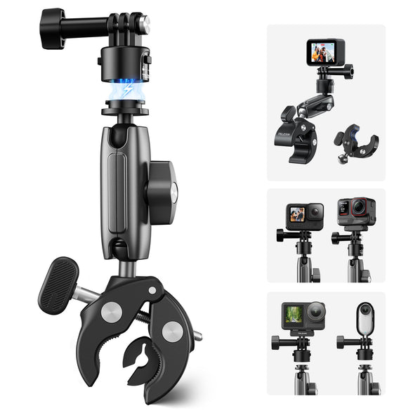 TELESIN Quick Release Universal Clamp Mount TELESIN