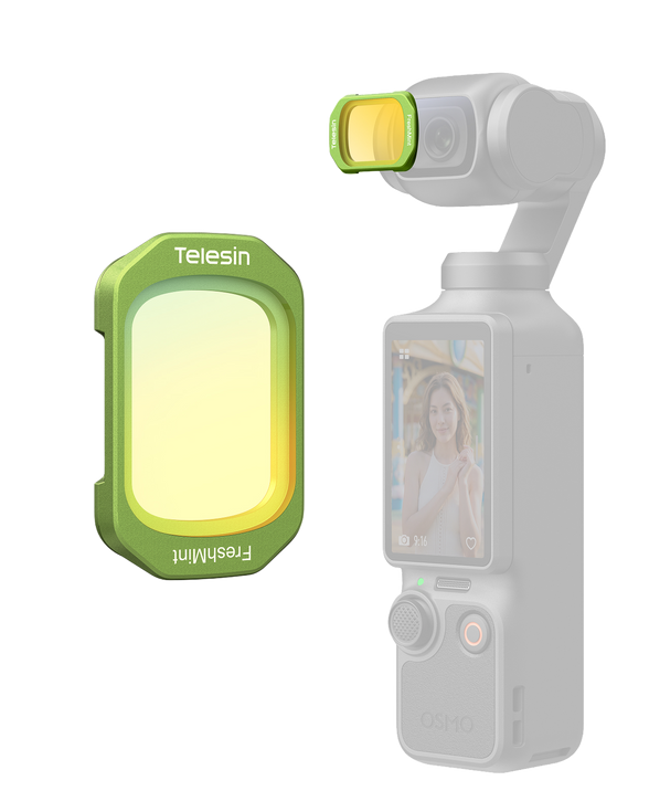 Telesin Tuned FreshMint Filter for Pocket 4/3
