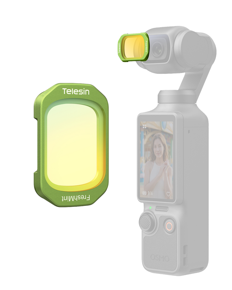 Telesin Tuned FreshMint Filter for Pocket 4/3