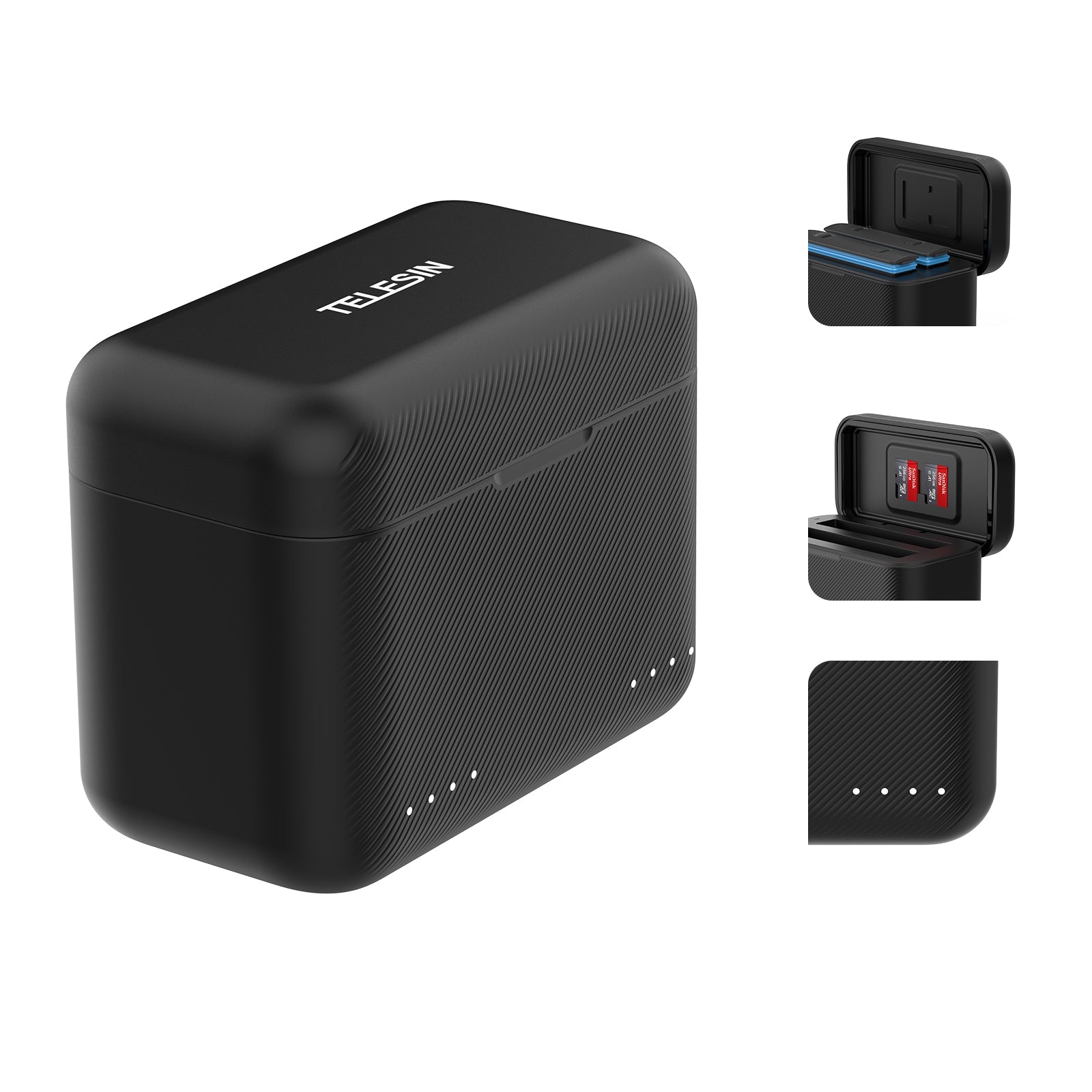 TELESIN Insta360 X4 dual card slot charging box telesinstore