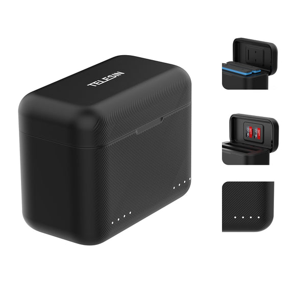 TELESIN Insta360 X4 dual card slot charging box telesinstore