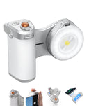 Precision control dial on TELESIN Magnetic Pro Shot Imaging Camera Grip used to adjust AI filters and exposure