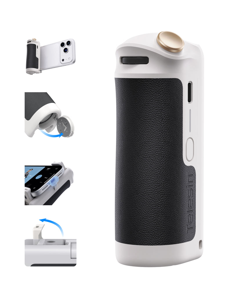 Telesin 3-in-1 Charging Camera Grip