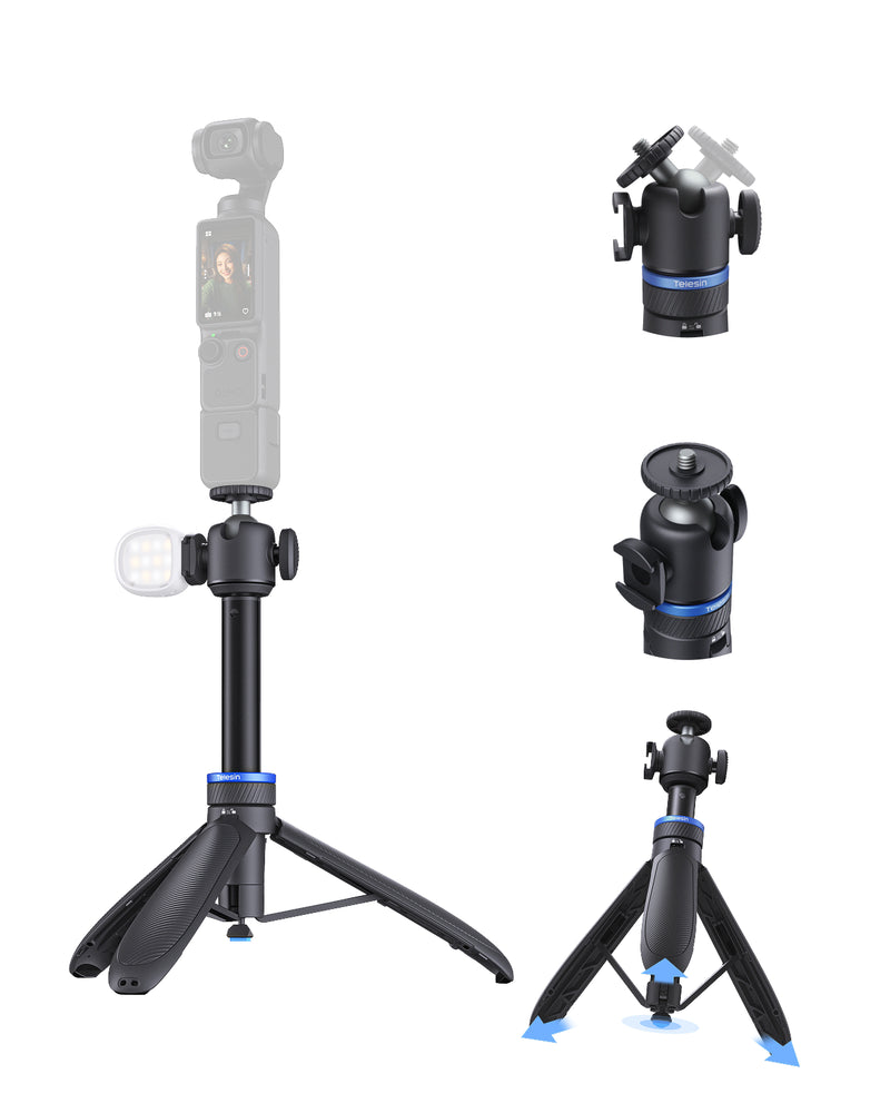 Telesin 65cm Quick-Release Tripod with 1/4