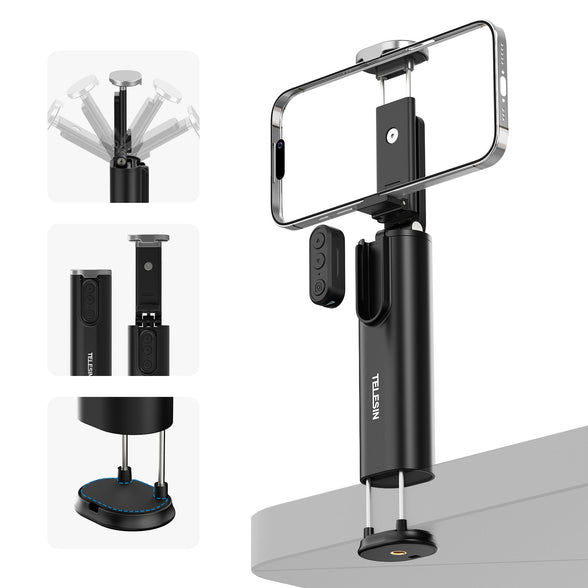Telesin Remote Contro Travel Mount-Clamp Type telesinstore