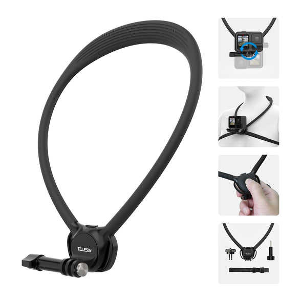 action camera body mount