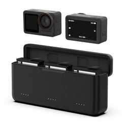 Telesin three card slot charging case for DJI Action 5