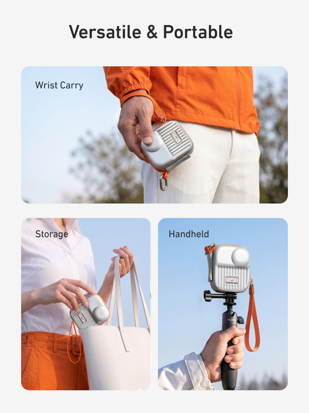 Telesin DisAdv Body Case for DJI Osmo Nano