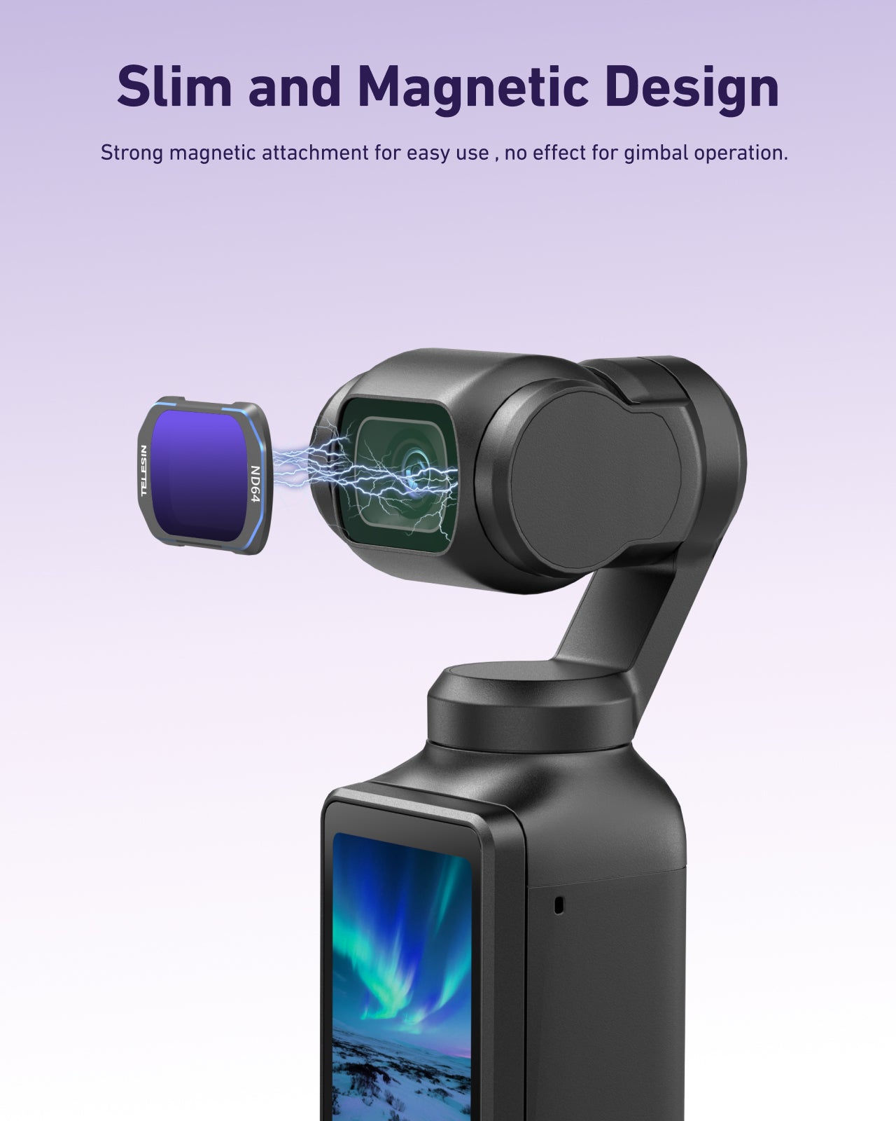 Telesin ND 64 Filter for DJI Osmo Pocket 4/3