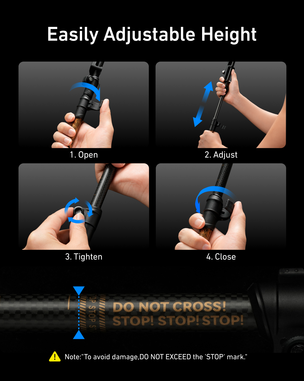 Telesin TrekShot Selfie Stick