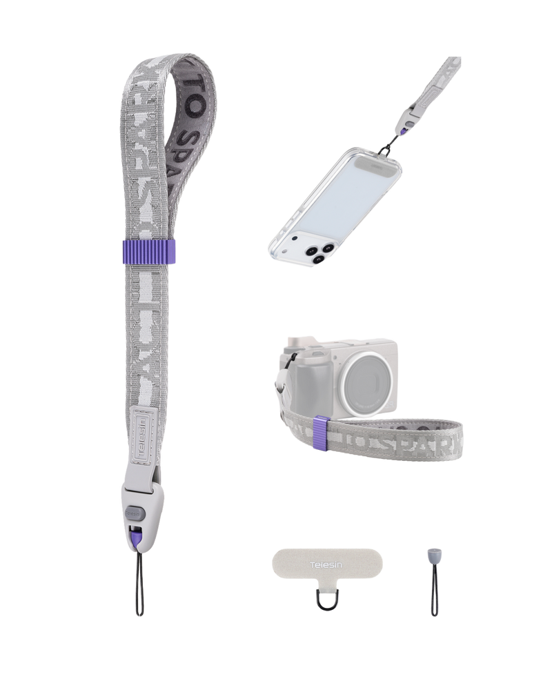 Telesin Quick-Release Universal Wrist Strap - Nylon Webbing