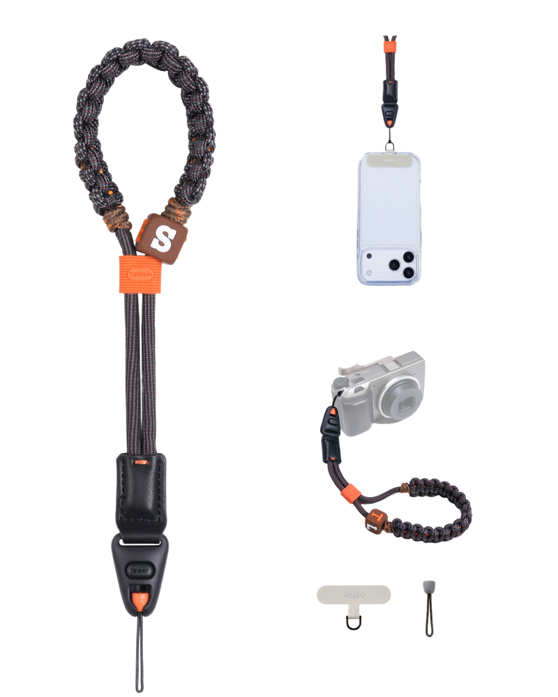 Telesin Quick-Release Universal Wrist Strap - Braided Rope