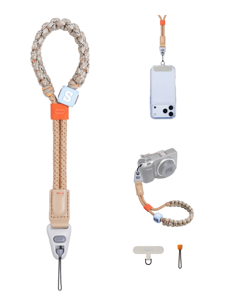 Telesin Quick-Release Universal Wrist Strap - Braided Rope