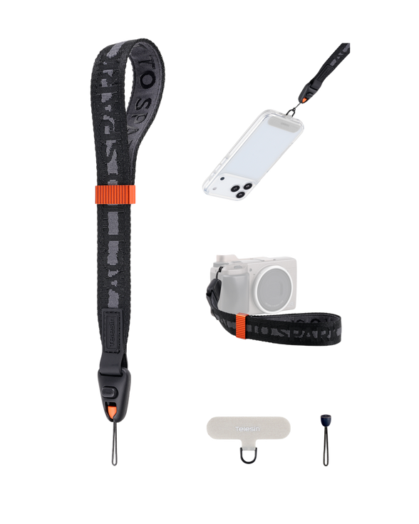 Telesin Quick-Release Universal Wrist Strap - Nylon Webbing