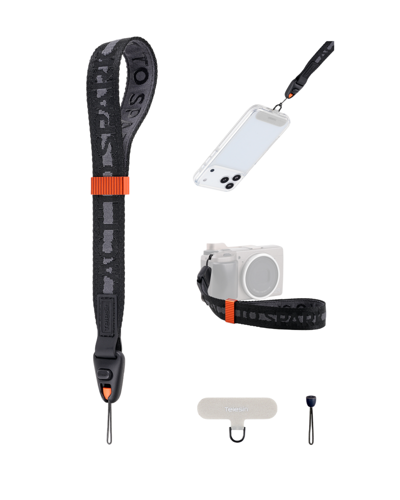 Telesin Quick-Release Universal Wrist Strap - Nylon Webbing