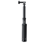 Telesin 0.9m Extendable Aluminum Alloy Selfie Stick with Tripod and Phone Clip for GoPro