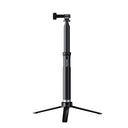 TELESIN 0.9m Extendable Aluminum Alloy Selfie Stick with Tripod and Phone Clip for GoPro - telesinstore