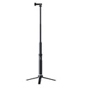 TELESIN 0.9m Extendable Aluminum Alloy Selfie Stick with Tripod and Phone Clip for GoPro - telesinstore