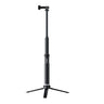 TELESIN 0.9m Extendable Aluminum Alloy Selfie Stick with Tripod and Phone Clip for GoPro - telesinstore