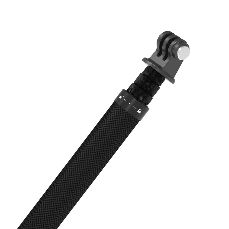 TELESIN 1.16m Carbon Fiber Selfie Stick - telesinstore