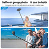 TELESIN 1.2m Adjustable Carbon Fiber Selfie Stick - telesinstore