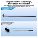 TELESIN 1.2m Adjustable Carbon Fiber Selfie Stick - telesinstore