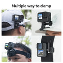 TELESIN 2-in-1 Hat Clip Quick Release Headband - telesinstore