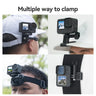 TELESIN 2-in-1 Hat Clip Quick Release Headband - telesinstore
