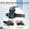 TELESIN 2-in-1 Hat Clip Quick Release Headband - telesinstore